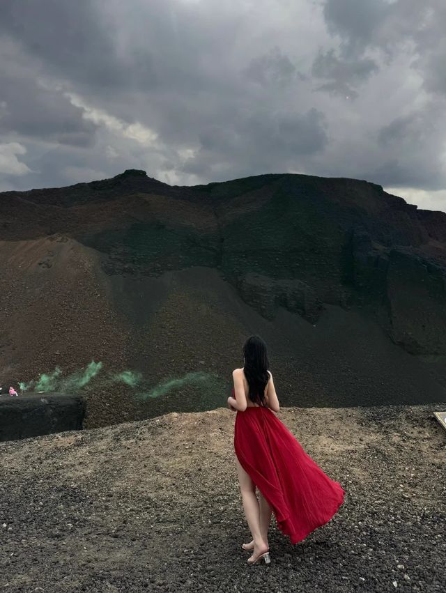 烏蘭察布火山拍到了人生照片，火山爆發！
