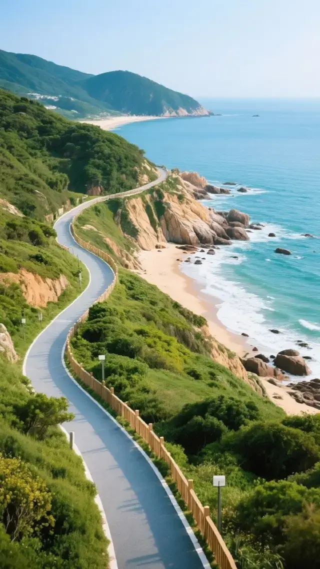 Yangmeikeng | Shenzhen's Last Tranquil Coastline | Guangdong's Most Beautiful Sea and Sky Highway