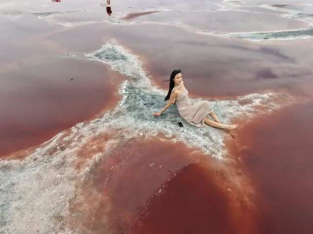 騰格里沙漠,五湖穿越 邂逅烏蘭湖。 騰格里沙漠,五湖穿越 邂逅烏蘭湖。