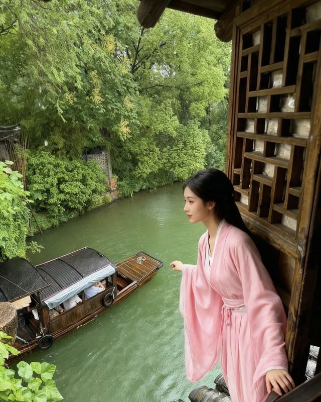 為這幾扇窗，我奔向了最憶是江南的烏鎮