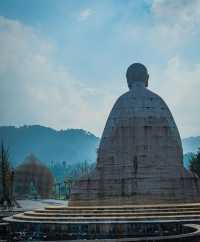 大佛與現代建築的邂逅！韶關南華禪寺小眾玩法大公開