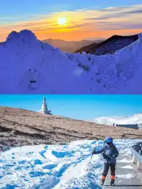 風雪大五台,有膽你就來