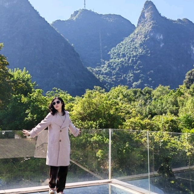 Yangshuo, lying in a landscape painting ✨