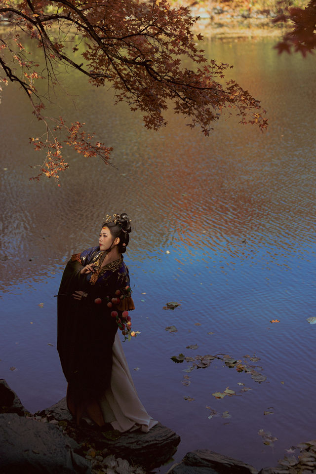 隱藏在北京頤和園裡的賞秋拍照打卡寶藏地。