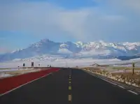 賽里木湖粉調彩霞時刻及拍攝位置