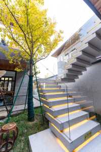 在長安城牆根獨棟別墅院子體驗整座城的詩意