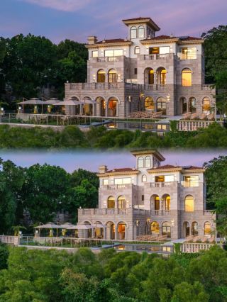 The sunset at this wabi-sabi themed seaside manor was breathtaking! I found a truly healing place in Shenzhen.