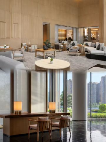 도시 구름 위에 잠든 청두의 일본식 미니멀리즘 호텔