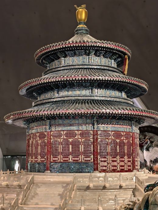 中国っぽい貝デザイン 彫刻 工芸品 置物 台座付き 貝彫刻工芸の達人 | Trip.com 大連