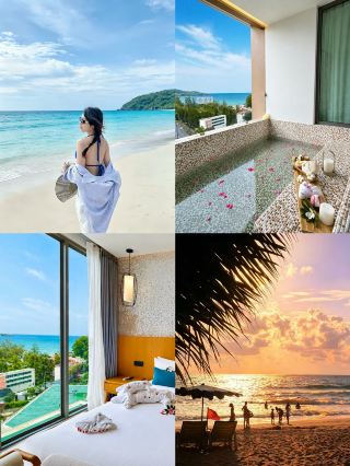 Путеводитель по Пхукету | Новый магазин Wyndham Kamala Beach: обязательное место для посещения (отлично подходит для фотосессий) 1. Двойной бассейн: большой открытый бассейн на первом этаже