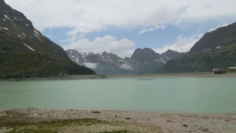 Silvretta, Austria — traveler post in Ischgl