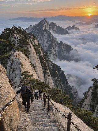 คู่มือเที่ยวเขาหัวซาน (Huashan) แบบจัดเต็มใน 1 วัน