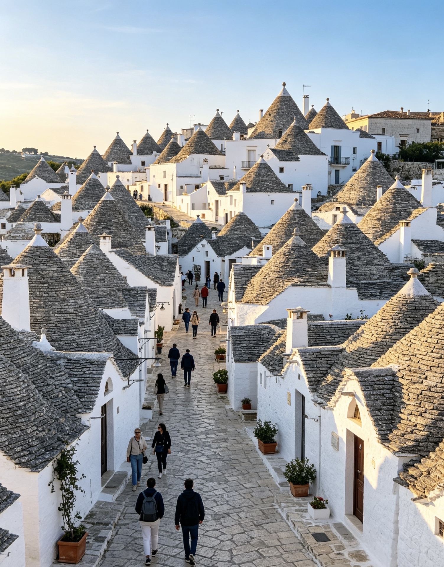 A fairytale paradise town, a paradise on earth.