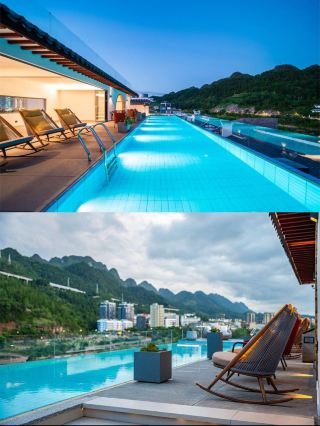 Libo Guyue Suqing, stay in a heavenly spot!