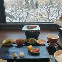 겨울 삿포로 여행 조잔케이 료칸은 유라쿠소안