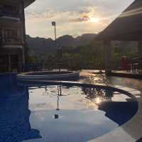 beautiful resort with a nice pool
