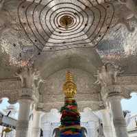 สักการะศาลพระหลักเมืองที่วัดมิ่งเมือง น่าน