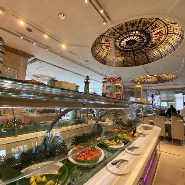 富豪香港酒店的自助早餐