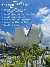 A TRAVEL GUIDE FOR SINGAPORE 🇸🇬 