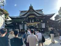福岡・博多。2023年『博多祇園山笠』が行われる博多の総鎮守『櫛田神社』