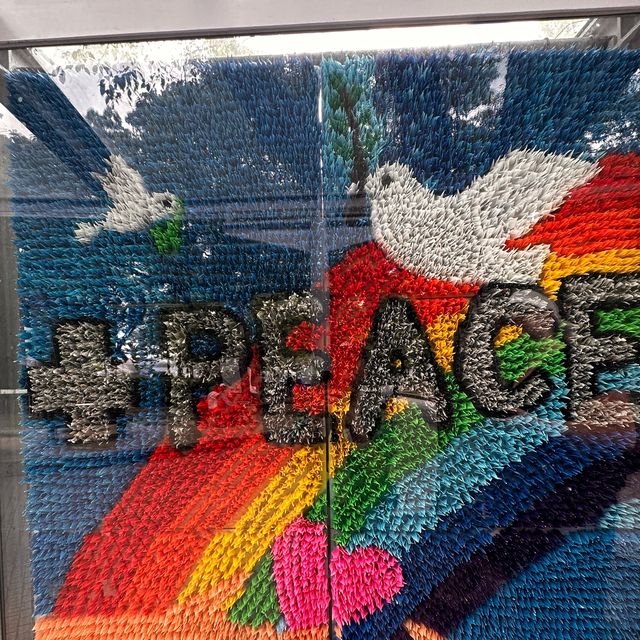 Hiroshima Peace Park, a beautiful tribute. Hiroshima Peace Park, a beautiful tribute.