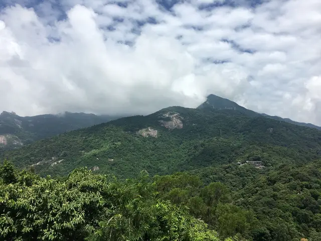 惠州羅浮山獅子峰