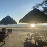 Enjoy sunset at Kota Kinabalu