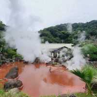 An Onsen That’s As Blue As The Ocean