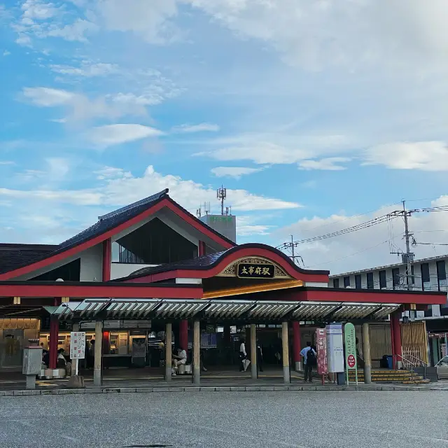 🇯🇵福岡西鐵最古老車站「太宰府站」 & 幸運乘搭了「旅人」特色觀光列車