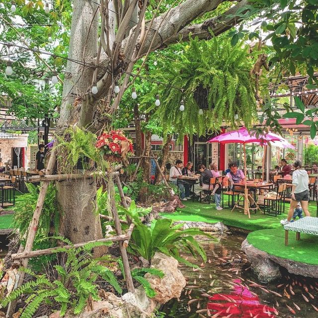 รีวิว บัวทองฟาร์ม 🏡🎋🎏🍰 #นนทบุรี