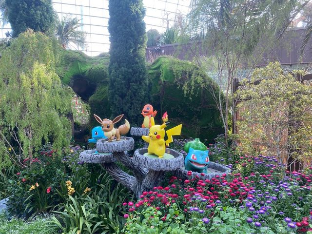 Sakura x Pokémon at Gardens by the Bay