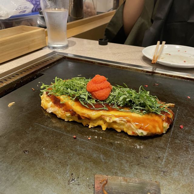 shiraiwa okonomiyaki and yakisoba