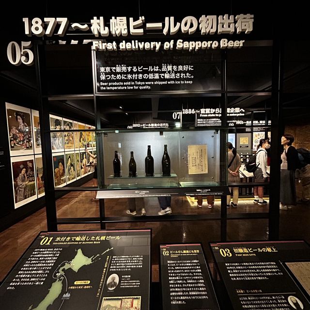 Exploring Sapporo Beer Museum 