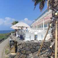 韓國｜濟州島 必去！旁邊就是海！最美海景咖啡廳
