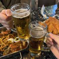 핫한 인계동 루프탑 술집에서 쏘맥🍺