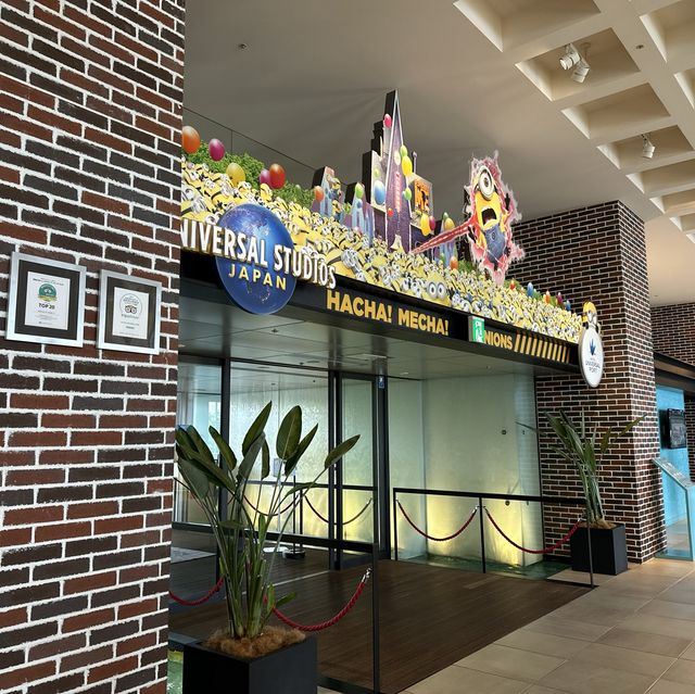 테마파크가 한 눈에 담기는 🎡호텔 유니버설 포트 오사카