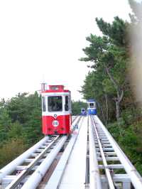 釜山海雲台藍線公園 之天空膠囊列車