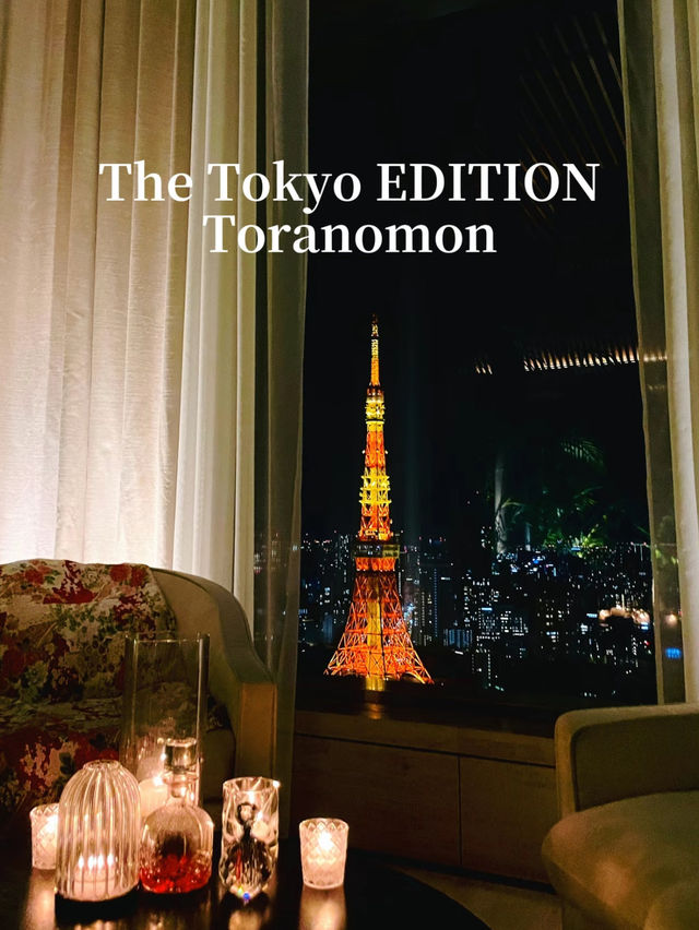 【ホテル】あふれる緑と東京タワービュー🗼ホカンスにおすすめな東京エディション虎ノ門🏨