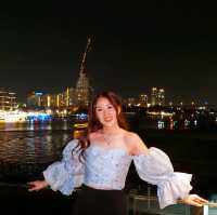 พิกัด #รูฟท็อปบาร์เปิดใหม่ ริมแม่น้ำเจ้าพระยา 🍸
