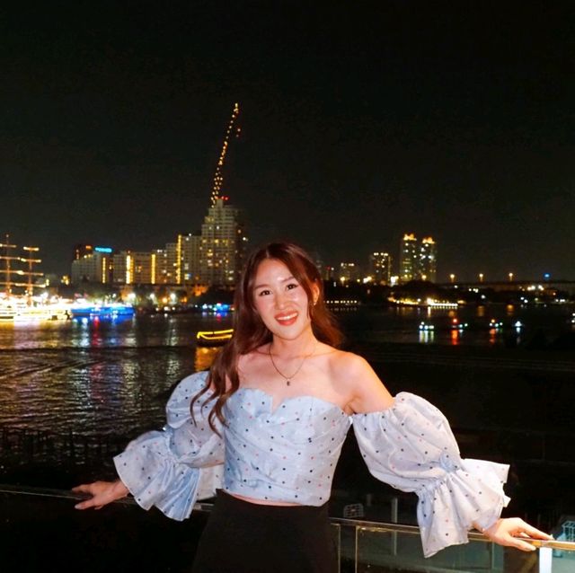พิกัด #รูฟท็อปบาร์เปิดใหม่ ริมแม่น้ำเจ้าพระยา 🍸