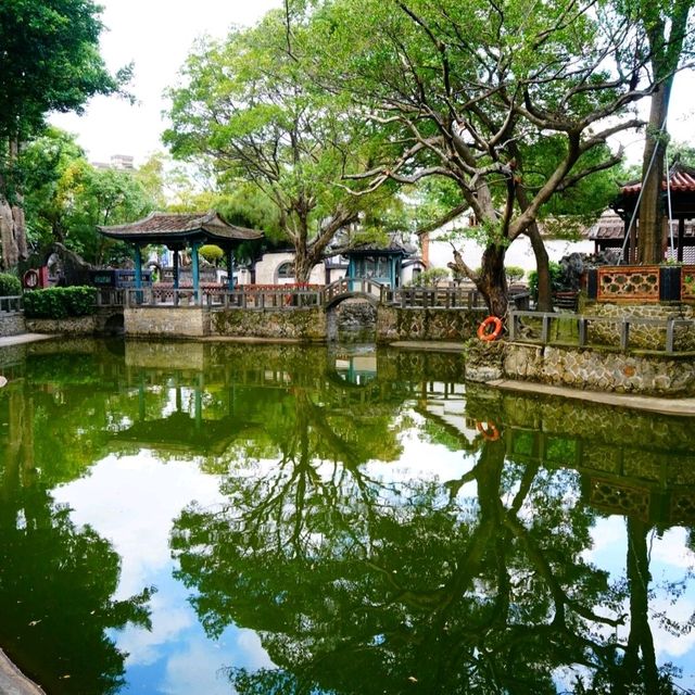 走入一秒穿越古今的錯覺~板橋林家花園