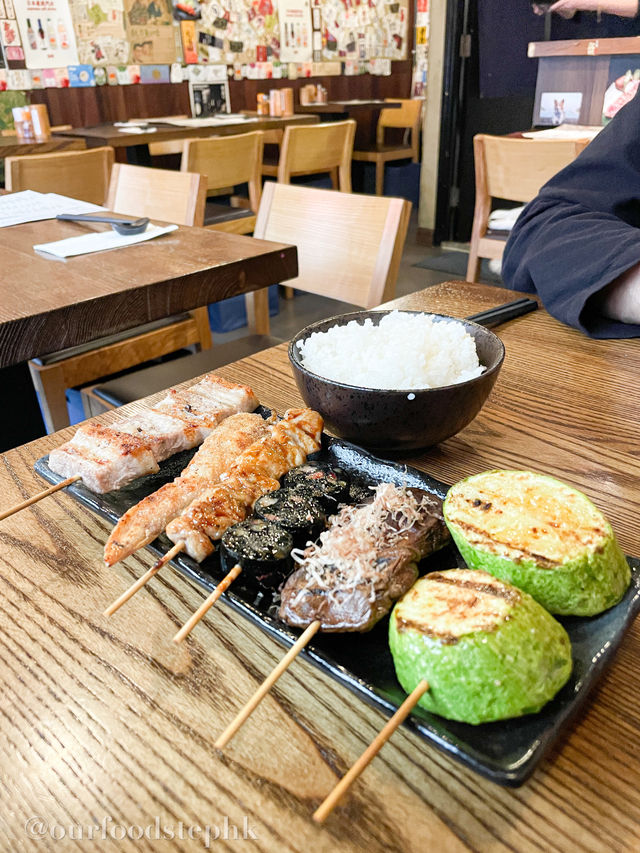 堅尼地城｜抵食午市定食😋 仲有美味串燒！
