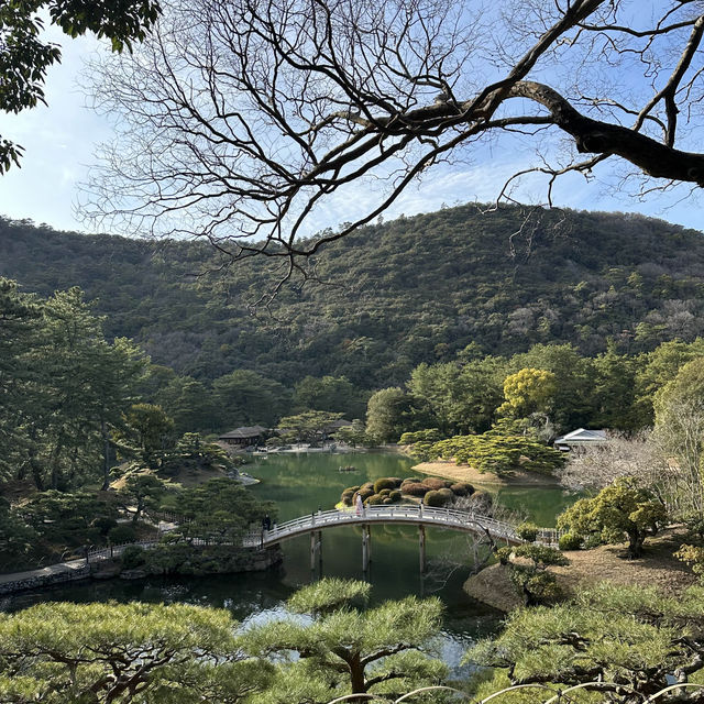 도쿄 오사카 후쿠오카가 지겹다면, 일본 소도시 다카마쓰 리쓰린공원