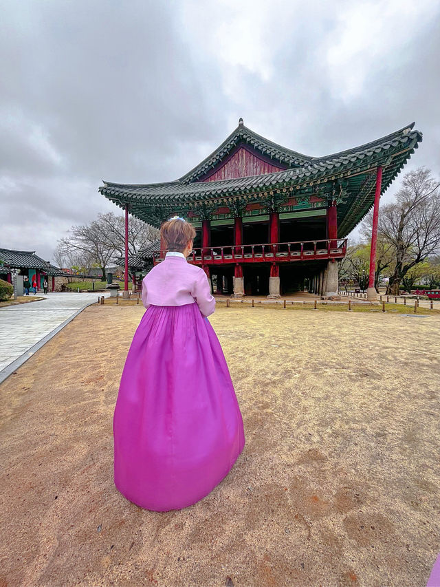 韓国・地方旅🇰🇷 「広寒楼苑」ロケ地で韓服体験♡