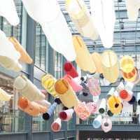 【荃灣南豐紗廠】日式鯉魚旗展覽，香港特色文化展示