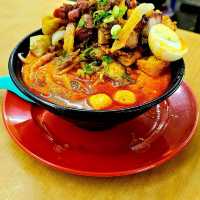 "Spicy Delights at Kajang Jumbo Curry Noodle"