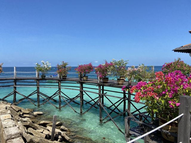 Discover paradise at Mabul Island 🏝️
