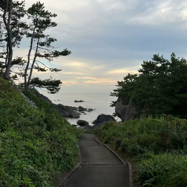 福間海岸：夕陽下的海邊🏖️