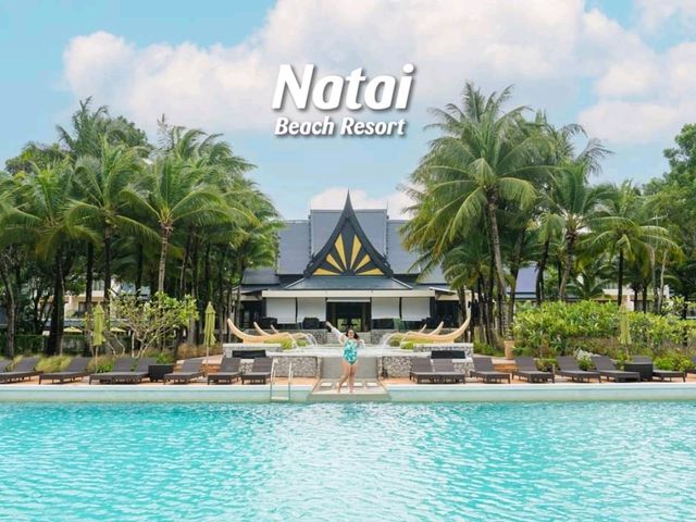 ที่พักติดทะเลริมหาดนาใต้ Natai Beach Resort