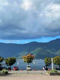 ปั่นเรือเป็ด นั่งเรือชมวิว ที่ทะเลสาบคะวะงุชิ 🚣